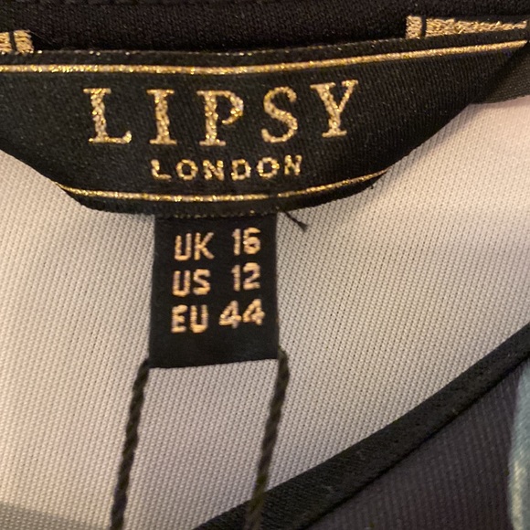 NWT Gorgeous Lipsy London Floral Dress Size 12 - Picture 6 of 12